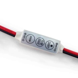 Mini LED strip dimmer 12-24v